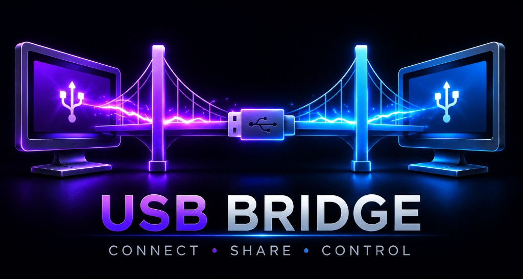 USB Bridge — Connect · Share · Control